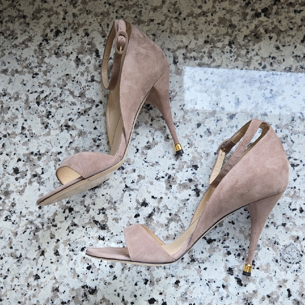 Paul Andrew’s Westside suede sandals - Picture 4 of 10